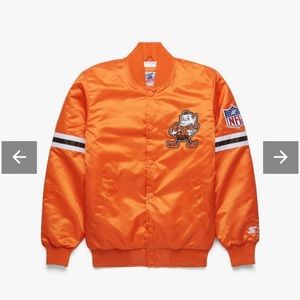 HOMAGE x STARTER Cleveland Browns Jacket Small